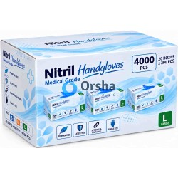FR-4000 Nitril Handgloves-L