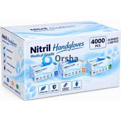 FR-4000 Nitril Handgloves-Mix