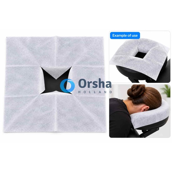 Massage table face cover